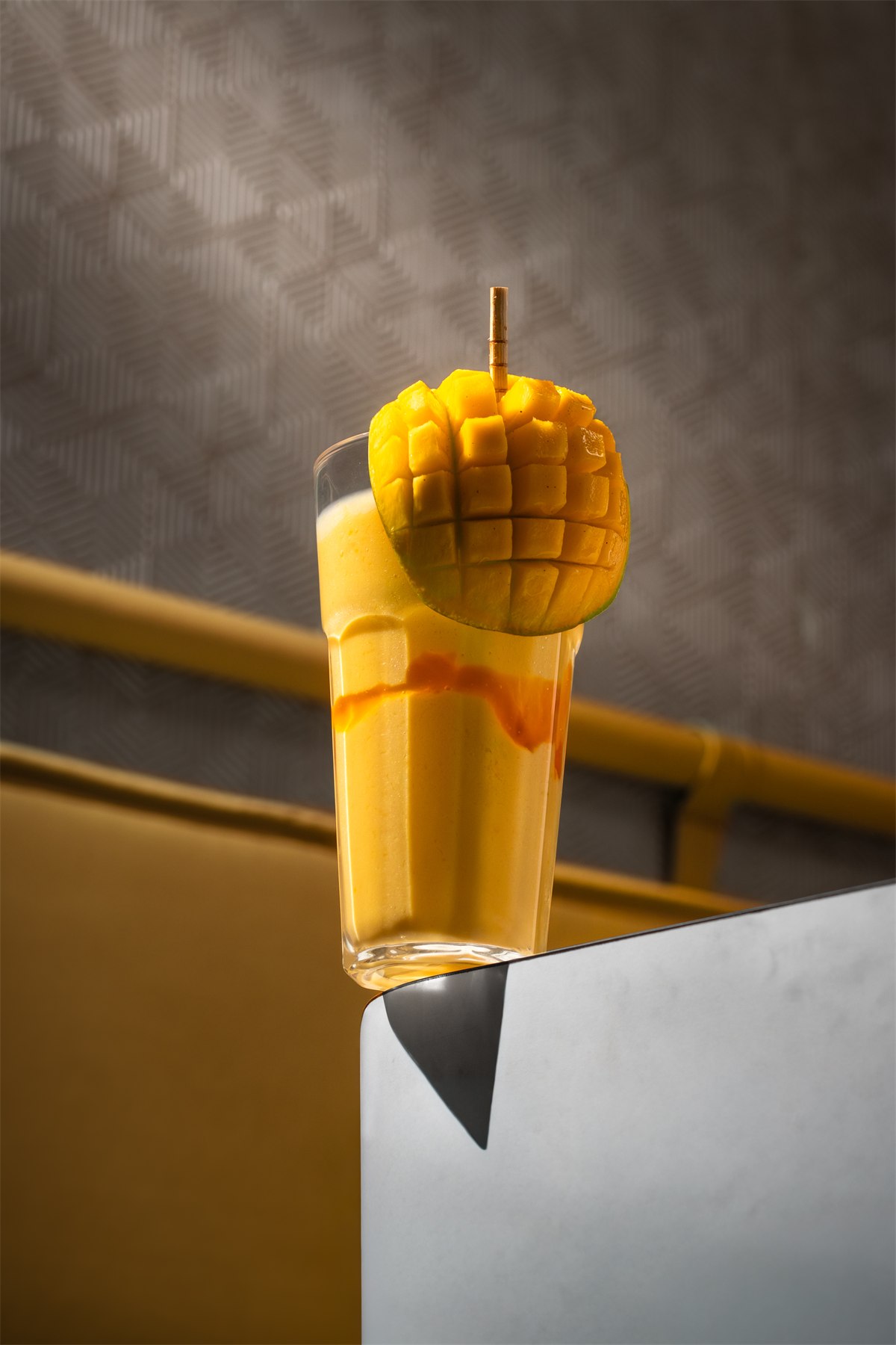 Liquid Neon popsicle drink